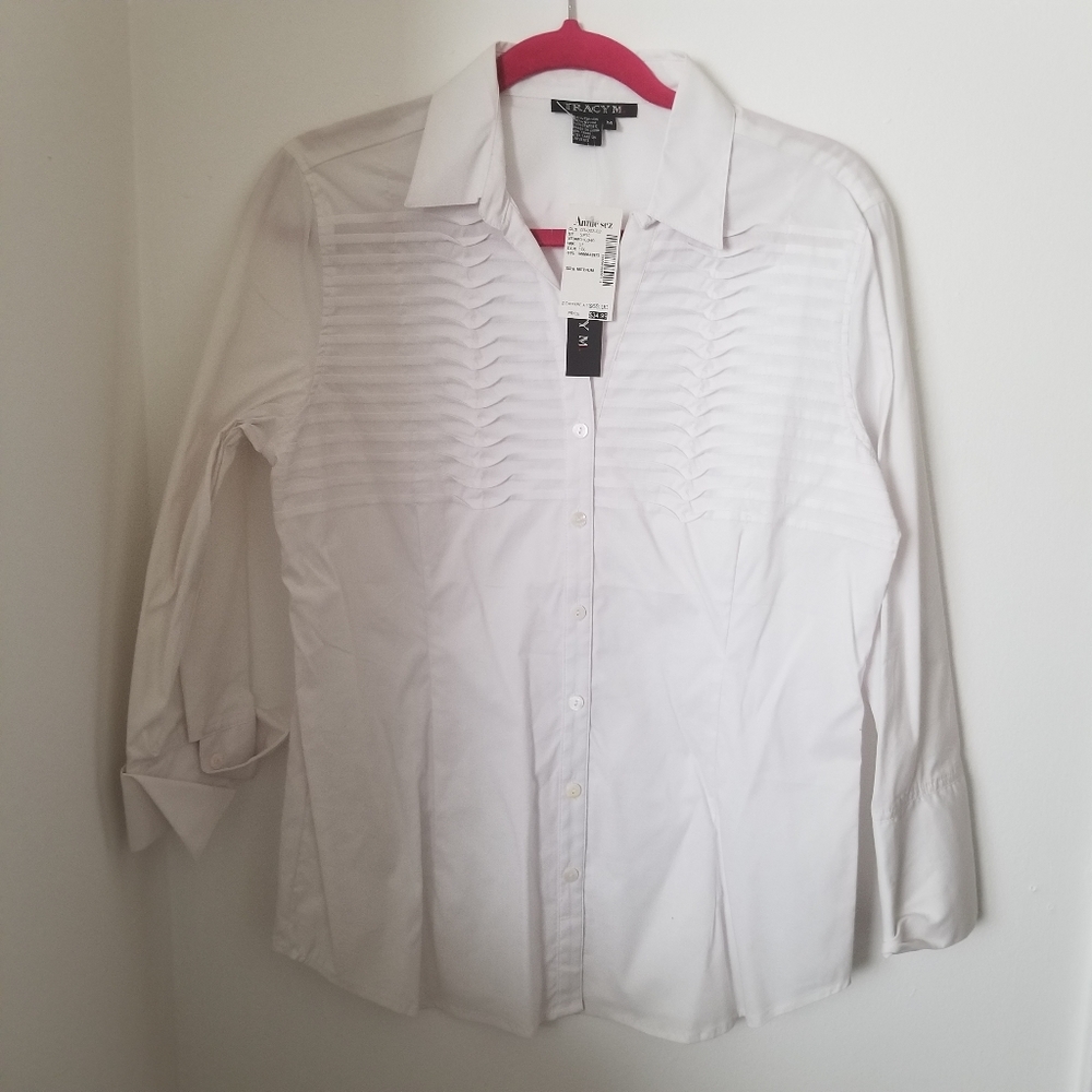 TRACY M Button down Casual top